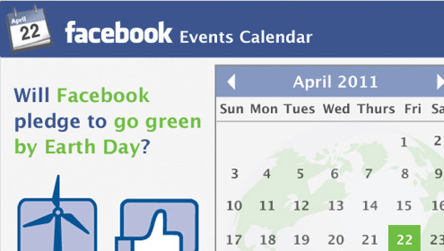 Ajude o Greepeace para um Facebook Verde