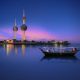 arabian-passenger-boat-during-blue-hour-next-to-kuwait-tower-